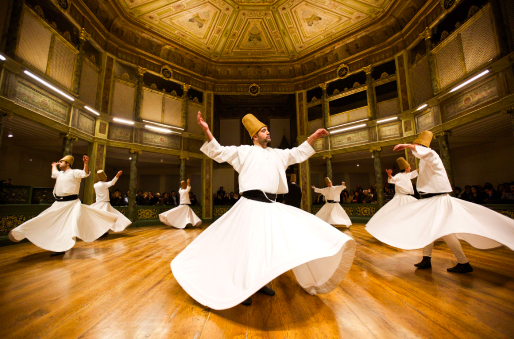 Whirling Dervishes in Istanbul