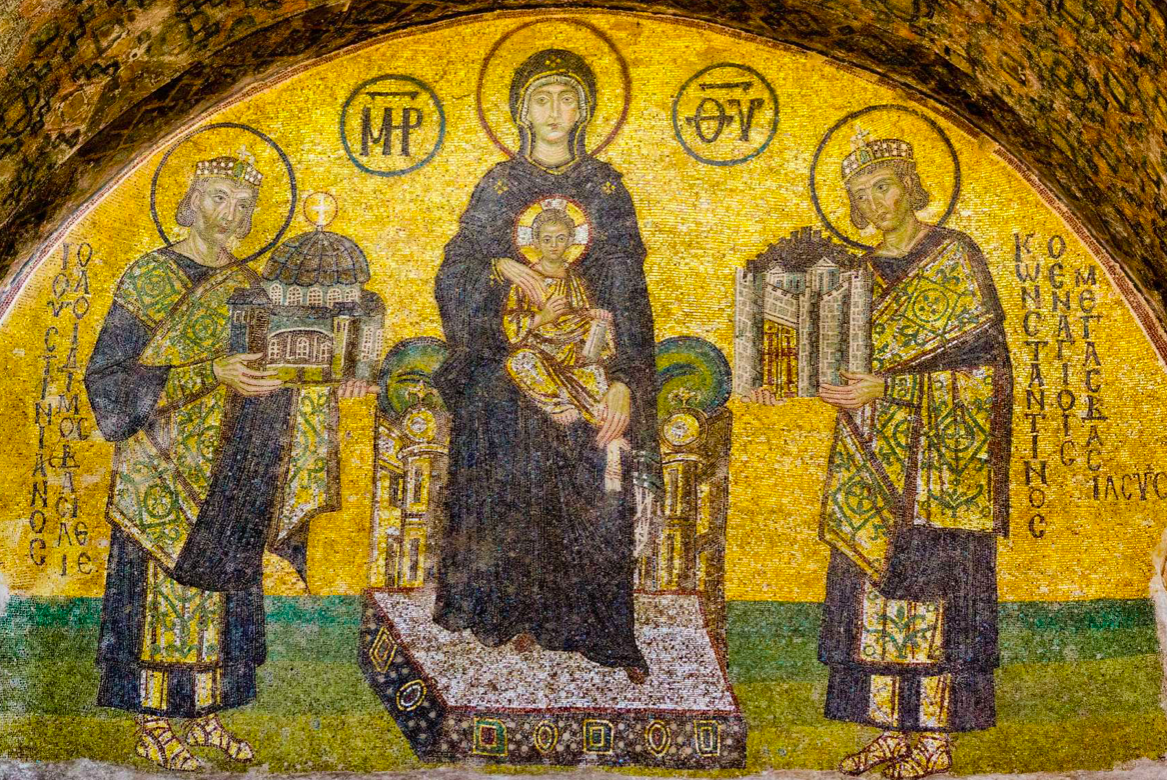 Mosaics of Hagia Sophia Mosque