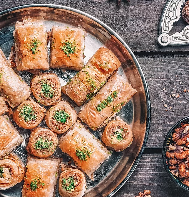 Magic dessert, Baklava